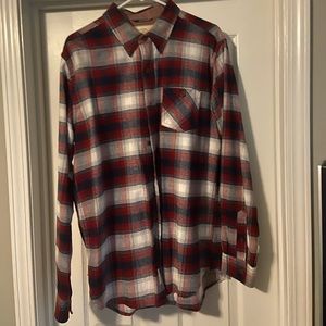 Weatherproof vintage red/navy flannel